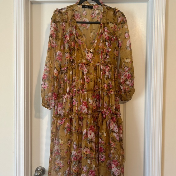 Anthropologie O.P.T. Felicity Floral‎ Dress - Picture 14 of 15
